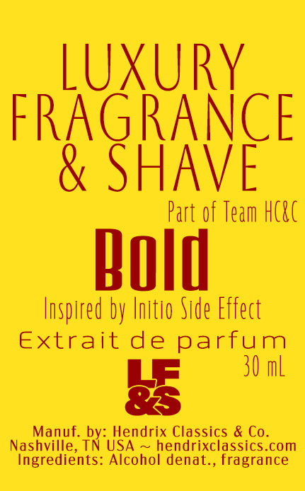 Side Effect by Initio (Insp By); Alone? (HCC); Bold (LFS); unisex Extrait de Parfum