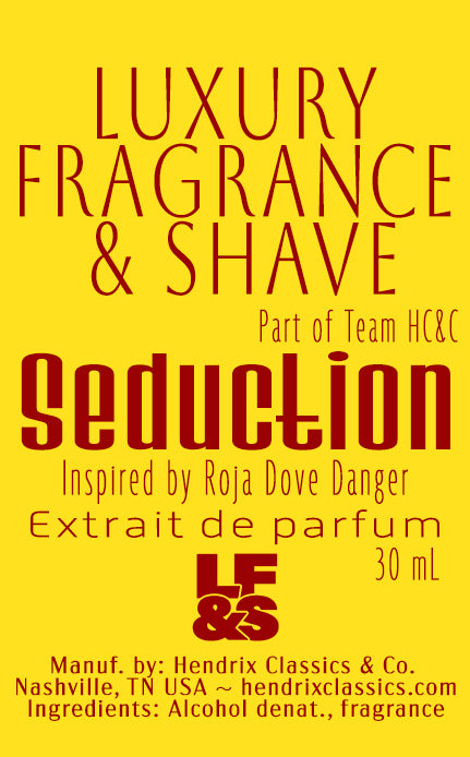 Danger Pour Homme by Roja dove (Insp by); Our name: Seduction