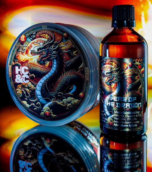 Year of the Dragon Shave Soap