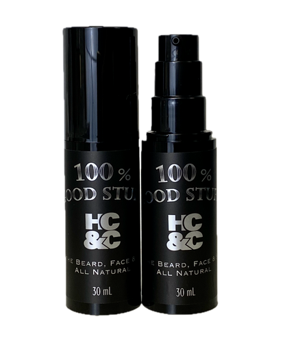 100% Good Stuff for the Face, Scalp & Beard