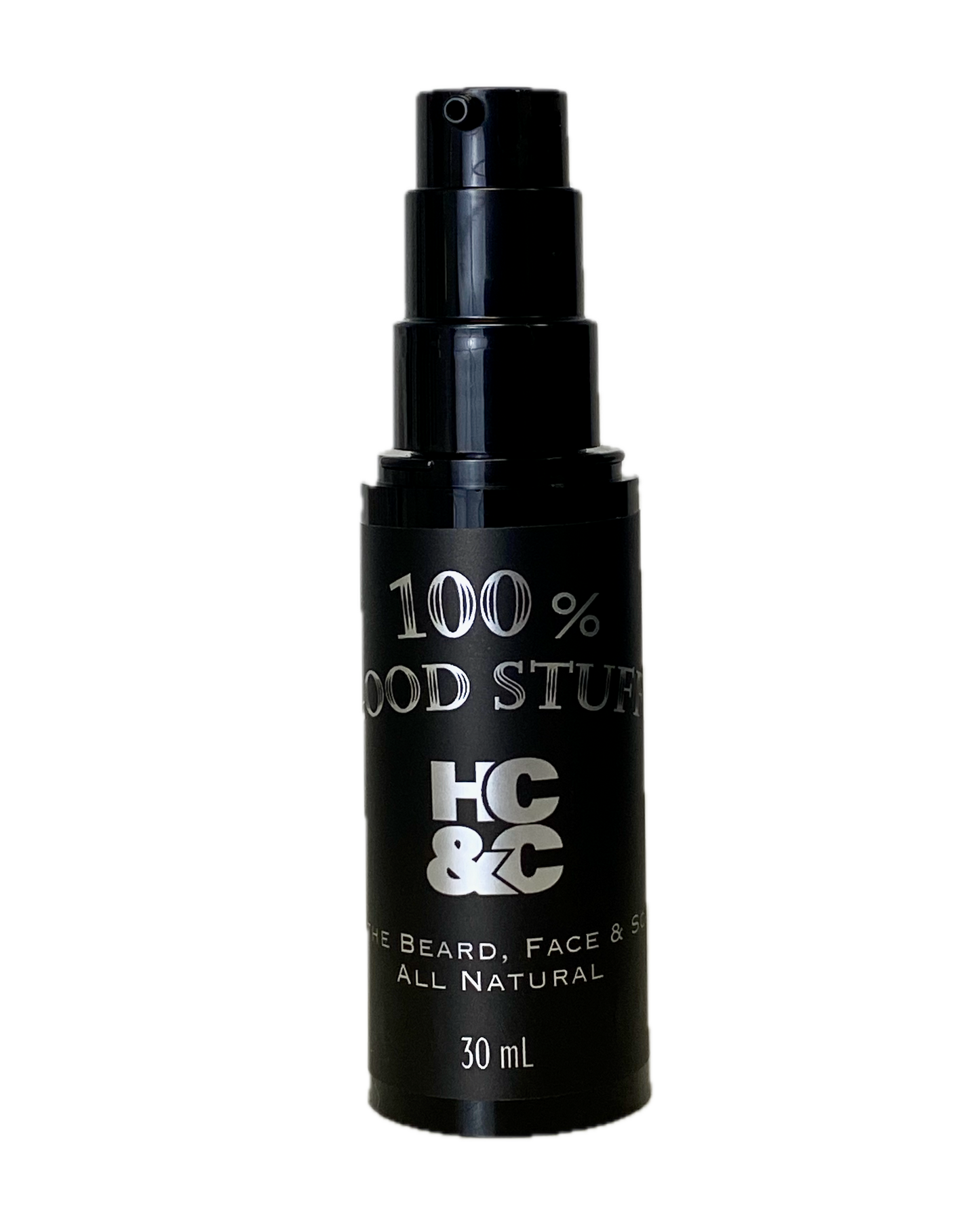 100% Good Stuff for the Face, Scalp & Beard