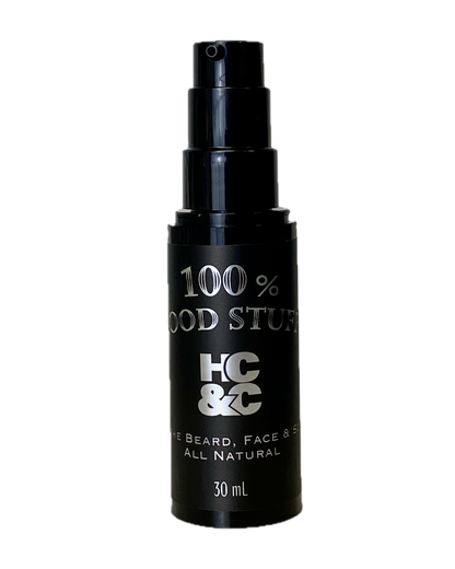 100% Good Stuff for the Face, Scalp & Beard