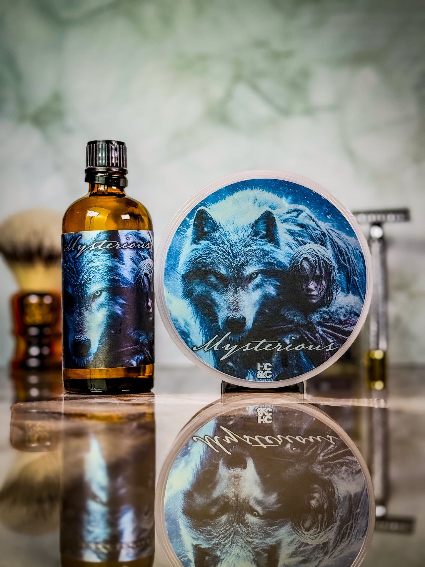 Mysterious Shave Soap (Insp. by Baccarat Rouge 540)