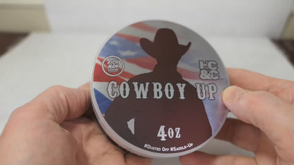 Cowboy Up Shave Soap